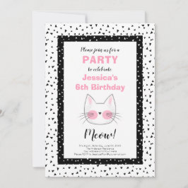 Retro 6e Födelsedagsfest för en flicka som Kärlek  Meddelande