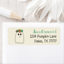 Retro 70:s Halloween Groovy-Returadress