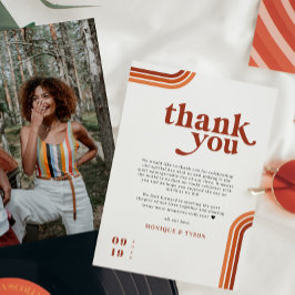 Retro 70 | Tack för fastställande av Bröllop Ställ