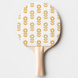 Retro 70-talets mitten av seklet skandinaviskt blo pingisracket