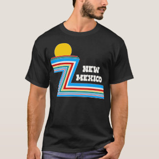 Retro 70-talets Rand Travel New mexico T Shirt