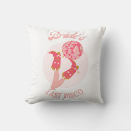 Retro 70-talets sista Disco Bachelorette-parti Kudde