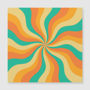 Retro 70-talets solnedgång - färgad bakgrund