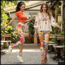 Retro 70-tals blommande Groovy Daisy Bakgrund