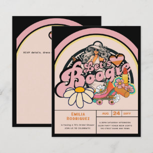 Retro 70-tals Boogie Disco Dans Bröllop Möhippa