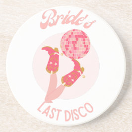 Retro 70-tals Bruds Sista Disco Möhippa Fest Underlägg