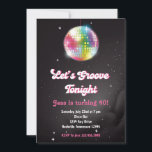 Retro 70-tals Disco Dansfest Inbjudningar<br><div class="desc">Gör dig redo att dansa loss och förflytta dig tillbaka till den fantastiska eran av 70-talet med vår Retro Disco Dansfest-inbjudan! Designad med livfulla färger, funkiga mönster och disco-inspirerad typografi är denna inbjudan det perfekta sättet att skapa stämning för en oförglömlig dansfest. Oavsett om du är värd för en stor...</div>