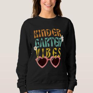Retro 70-tals förskolevibbar tillbaka till skolan t shirt