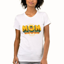 Retro 70-tals Mom-typografi