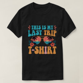 Retro 70-tals strandresa rolig resa citat sommar t shirt