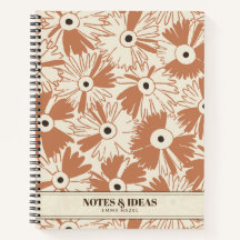 Retro 70-tals Wildflower & Polka Dot Personlig
