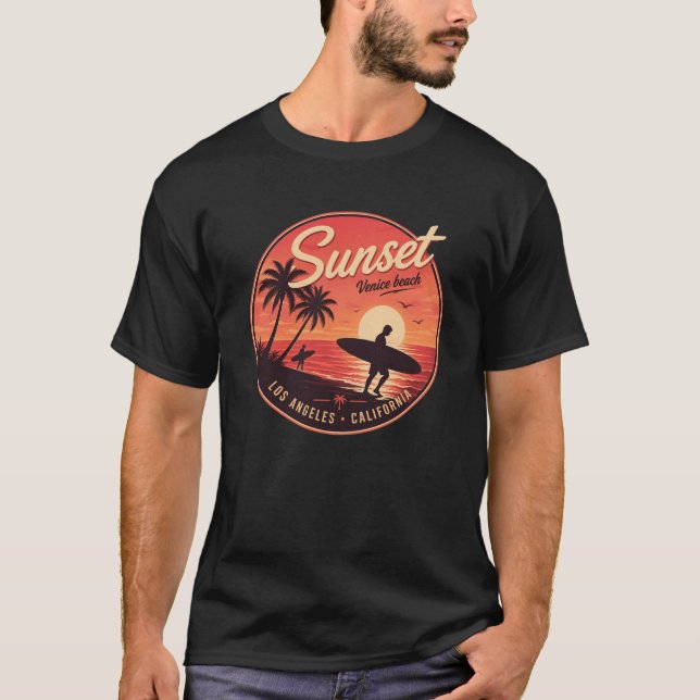 Retro 70-talsdesign  t shirt (Framsida)
