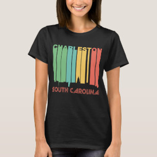 Retro 70-talstil Charleston South Carolina Skyli T-shirt