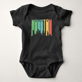 Retro 70-talstilHouston Texas horisont T Shirt