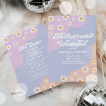 Retro 70s Bachelorette Helg Itinerary