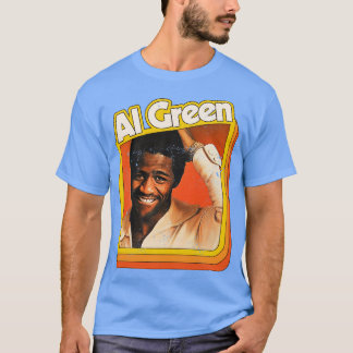 Retro 70s Colorway Al Grönt T Shirt