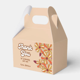 Retro 70s Groovy Hippie Flower Tack Presentaskar