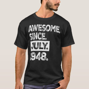 Retro 75 år gammal 75:e-födelsedag Fantastisk seda T Shirt