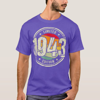 Retro 79 Ålderår 1943 Begränsad Edition 79t T Shirt