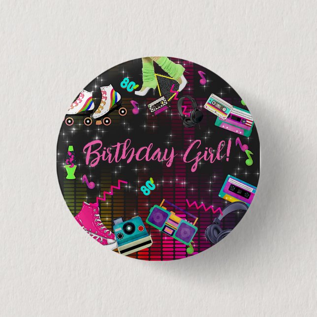 Retro 80, Retro, alla åldrar Knapp (Framsida)