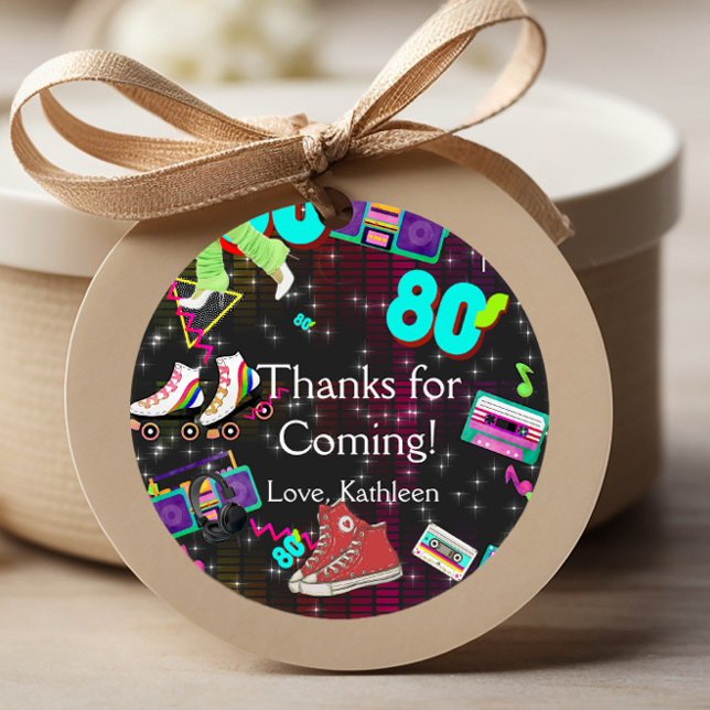 Retro 80, Retro, Tack Gåvor Etiketter (Skapare uppladdad)