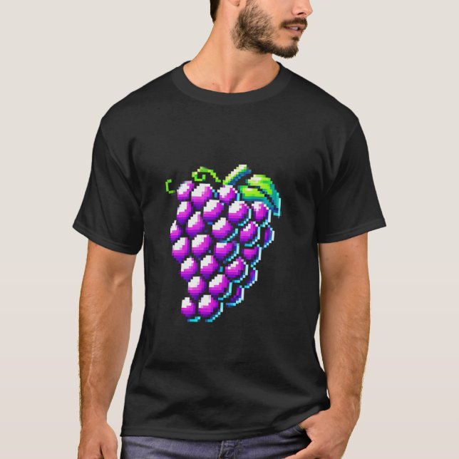Retro 80 s 8-bitars spelarmatchning för videospel  t shirt (Framsida)