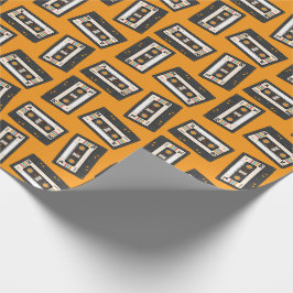 Retro 80:s 90-tums kassettbandssimulator-Födelseda Presentpapper