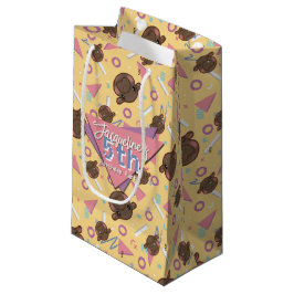 Retro 80:s Gult Baby Hippo Birthday