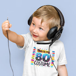 Retro 80:s Party T Shirt