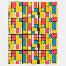 Retro 80-tal djärv geometrisk modern ljus