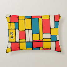 Retro 80-tal djärv geometrisk modern ljus