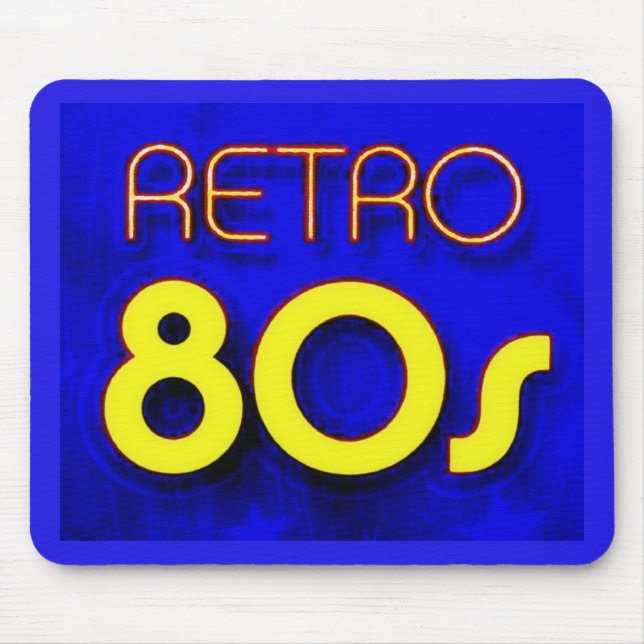 Retro 80-tal musmatta (Framsidan)