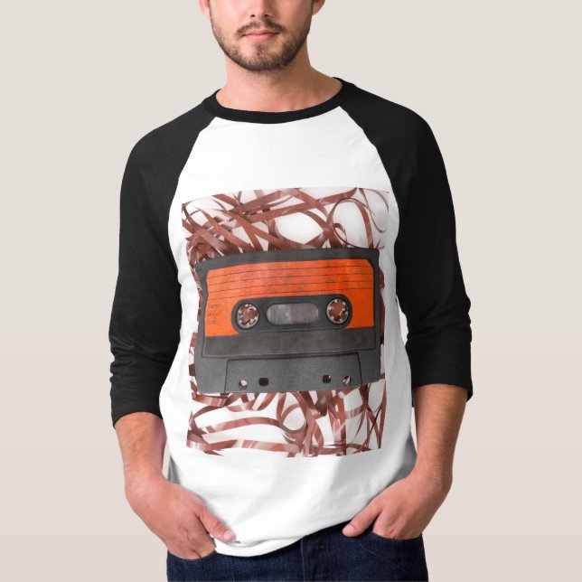Retro 80-taldesign tee (Framsida)