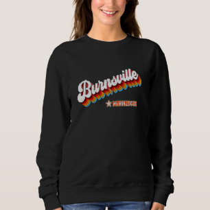 Retro 80-talet Burnsville Minnesota Mn T Shirt