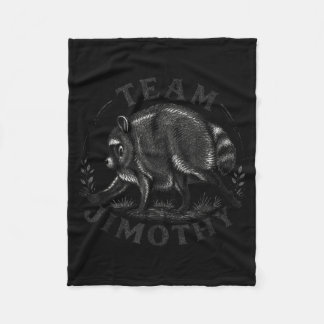 Retro 80-talet Jimothy Raccoon Design 2 Fleecefilt