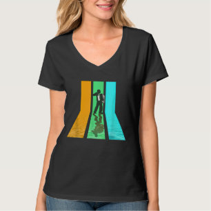 Retro 80-talets Stil-avtal i Vintage T Shirt