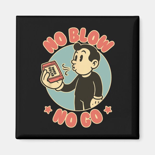 Retro 80-tals Gamer Vintage Spelande  Magnet (Framsidan)
