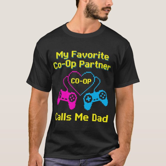 Retro 80-tals Pixel Arcade Gamer T-Shirt Present (Framsida)