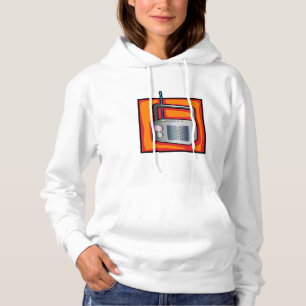 Retro 80-tals Pop Art Radio Vibrant Vintage T Shirt