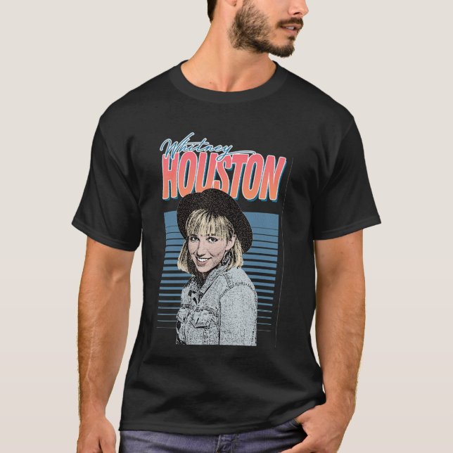 Retro 80-tals Pop Meme Parodi Design T Shirt (Framsida)