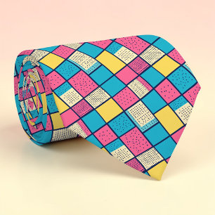 Retro 80-tals Popkultur Skräddarsydd Slip Slips