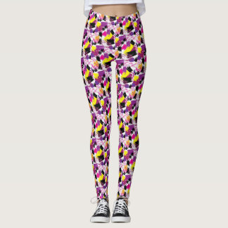 Retro 80-talsestetik leggings