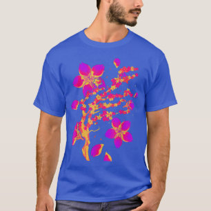 Retro 80s Art Japan Flower Sakura Vaporwave Cherry T Shirt