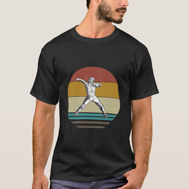 Retro 80s-förångare för tropisk utblåsning t shirt (Framsida)