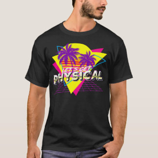 Retro 80'S Låt oss att få fysisk träning T Shirt