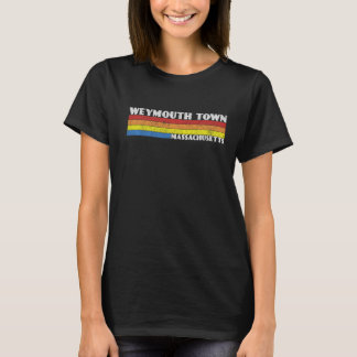 Retro 80s Massachusetts MORSA Souvenir Weymouth To T Shirt