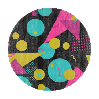 Retro 80s Memphis Geometric Design