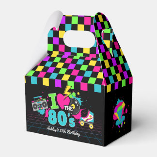 Retro 80s - nyfödda favoritboxar presentaskar