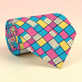 Retro 80s Pop Culture Custom Necktie Slips