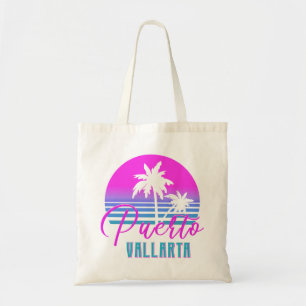 Retro 80s Puerto Vallarta Tygkasse